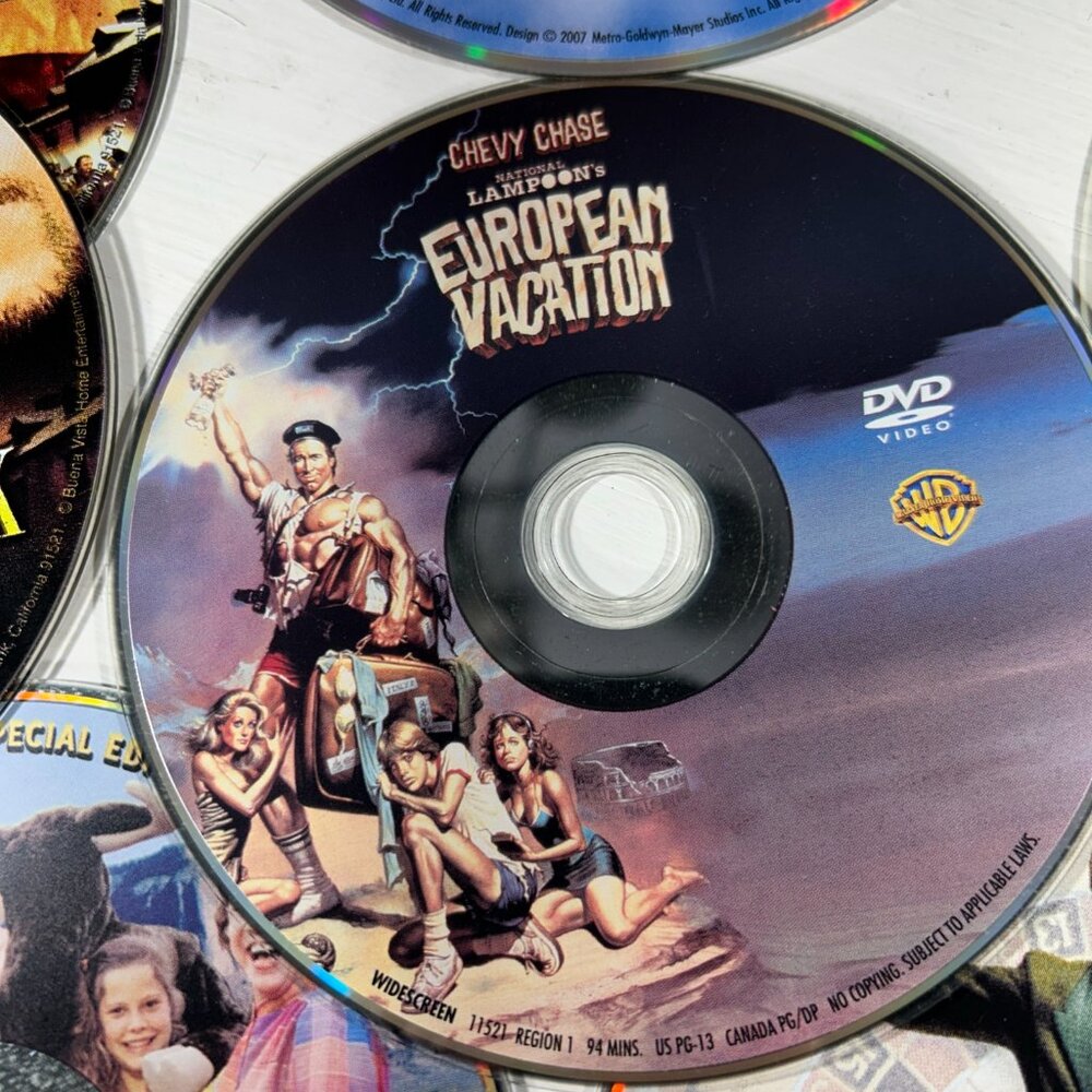 DVD Lot 6 Mix CHEVY CHASE Vacation Vegas European Gangs New York Princess Bride - Picture 3 of 7